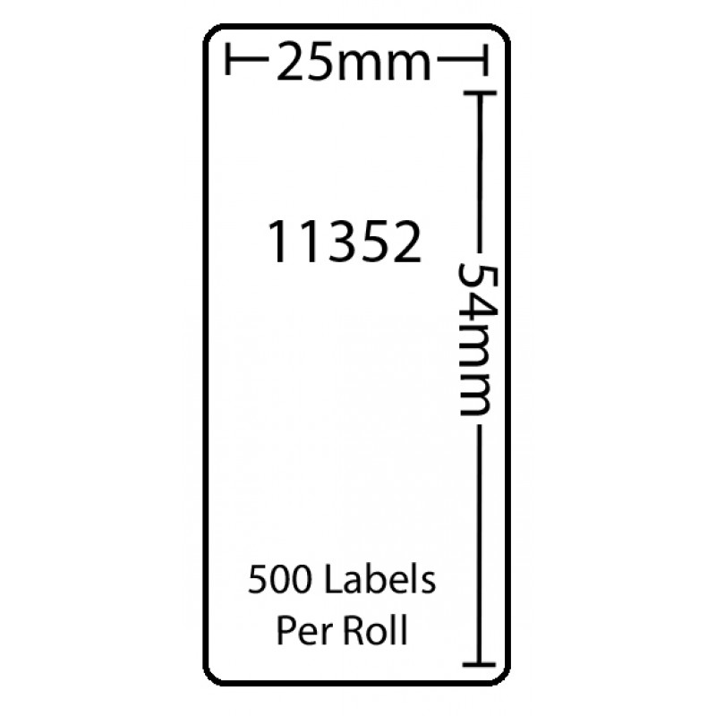 Dymo 11352 Compatible Thermal White Address Labels (Pack of 100)